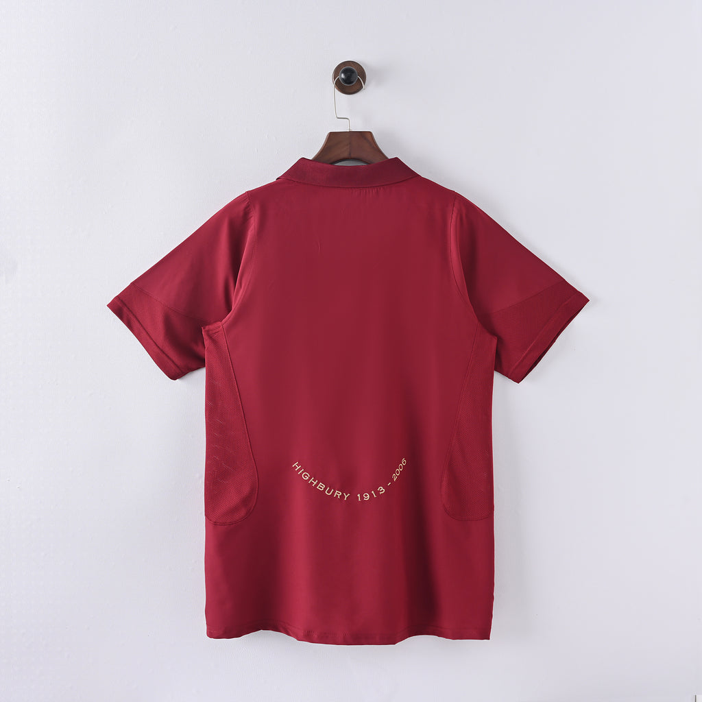 Camisa Arsenal Burgundy 05/06