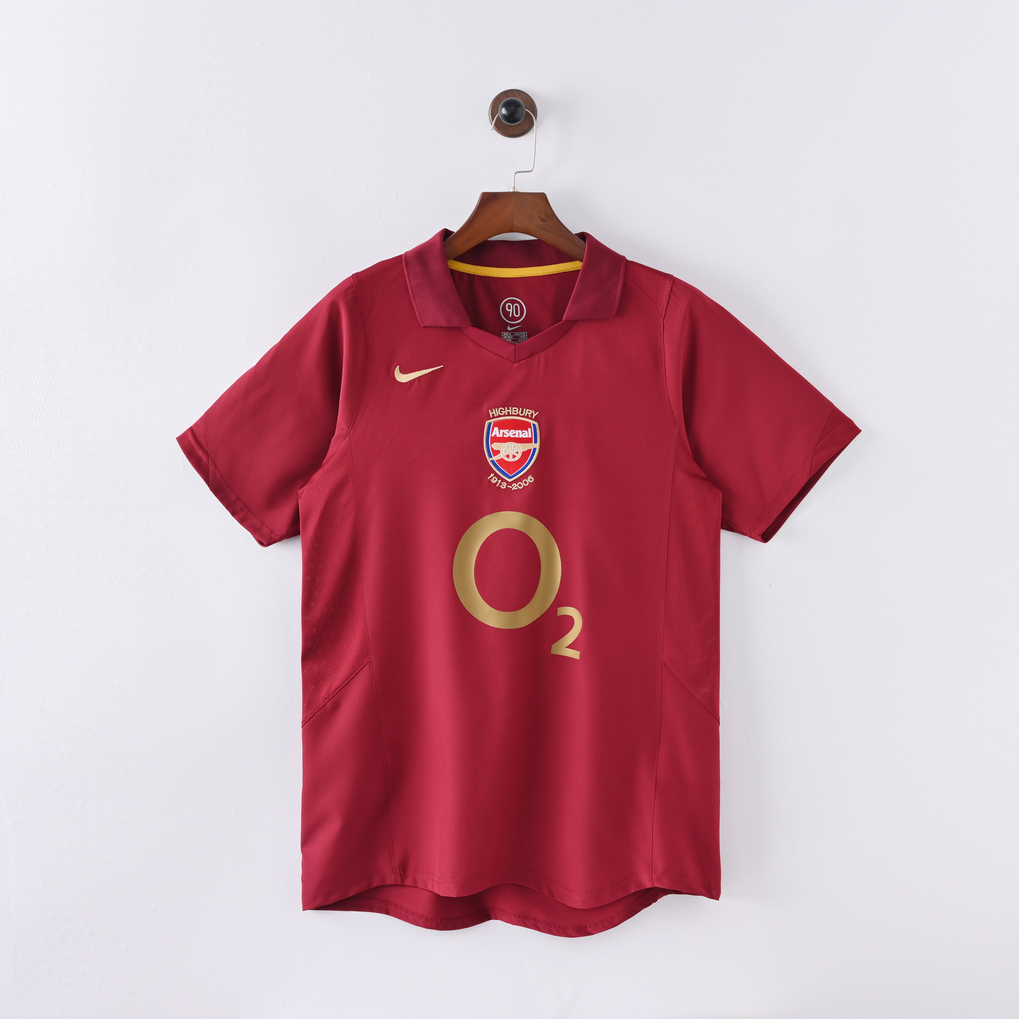 Camisa Arsenal Burgundy 05/06