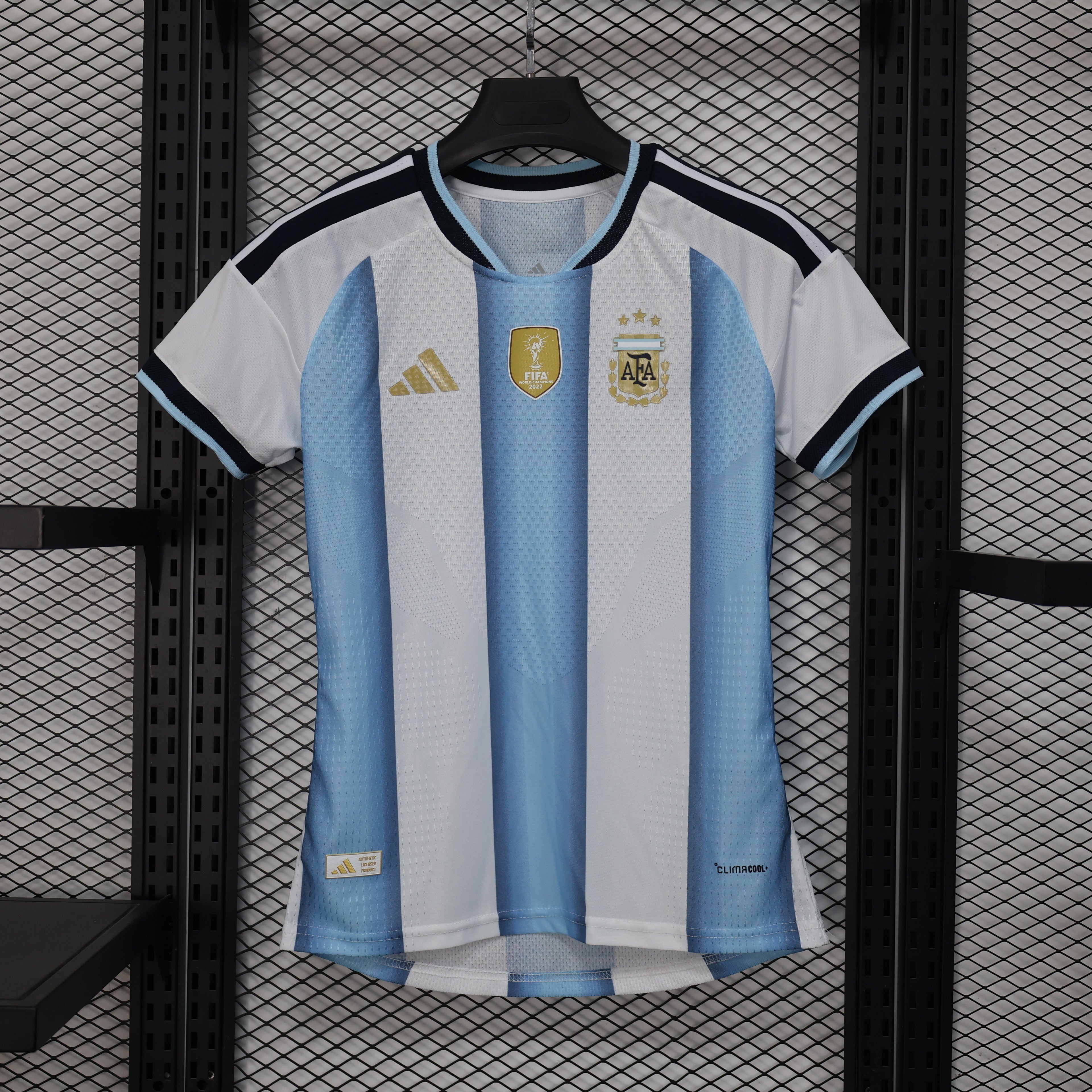 Camisa Feminina Titular da Argentina – Versão Torcedora