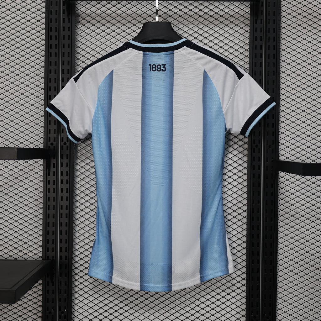 Camisa Feminina Titular da Argentina – Versão Torcedora