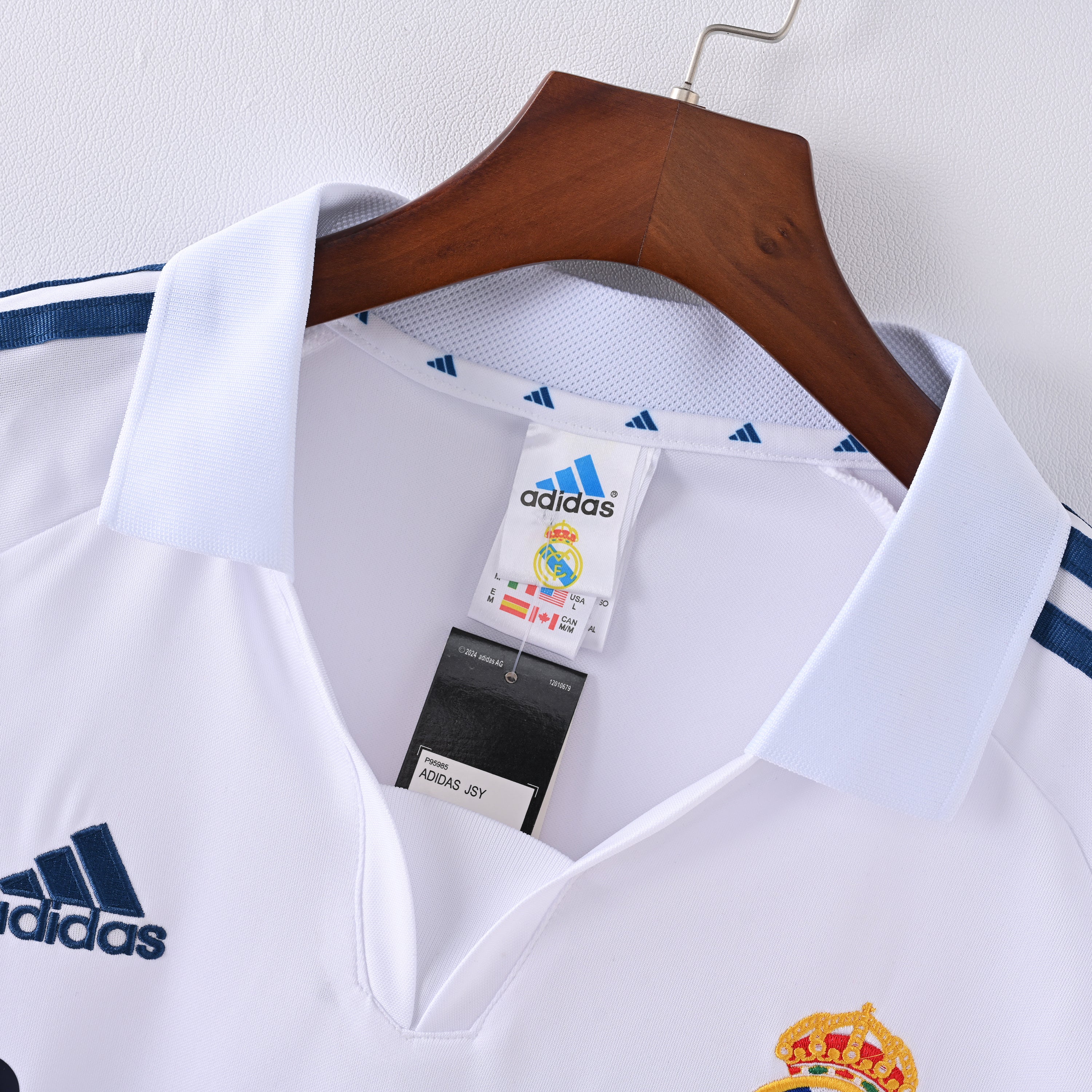 Camisa Real Madri 01/02