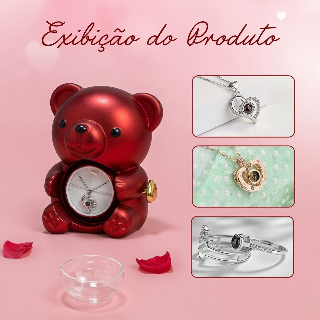 Urso do Amor eterno - O seu Amor merece
